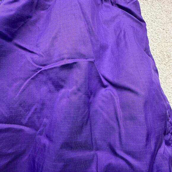 VIntage LSU Tigers BT Player Ripstop Purple Mesh Lined Nylon Pants Mens Medium - Picture 10 of 12